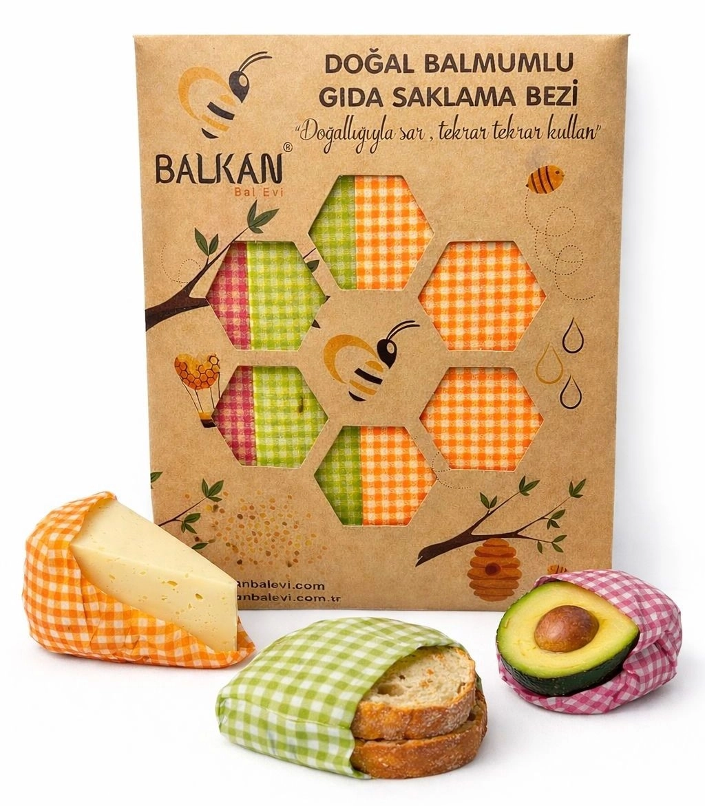 Balkan Wrap (Balmumlu Gıda Saklama Bezi)