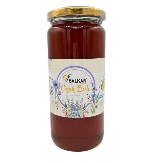 Çiçek Balı (Ham Bal) 650 gr