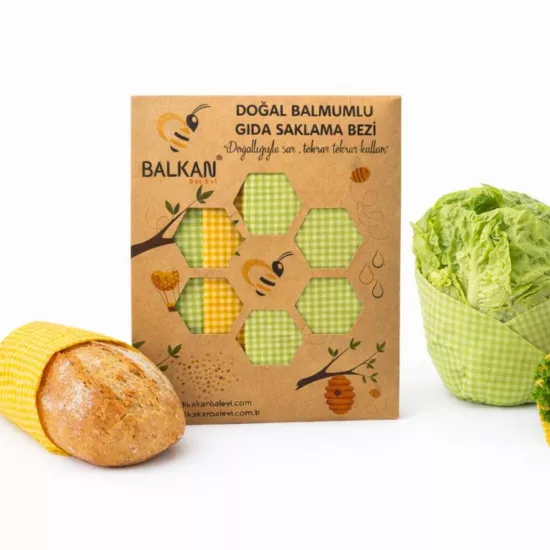 Balmumlu Gıda Saklama Bezi | Balkan Wrap Doğal Alternatif