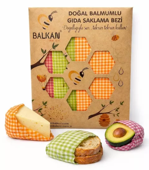 Balkan Wrap (Balmumlu Gıda Saklama Bezi)