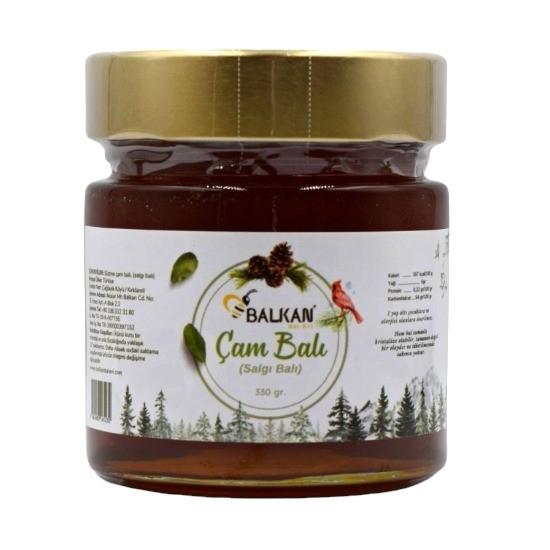 Çam Balı (Ham Bal) 330 gr | Doğal & Katkısız Çam Balı – Balkan Bal Evi