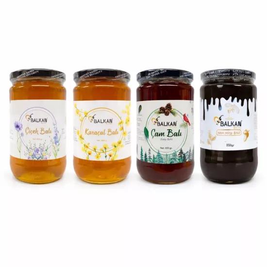 4’lü Avantaj Bal Seti 850 gr