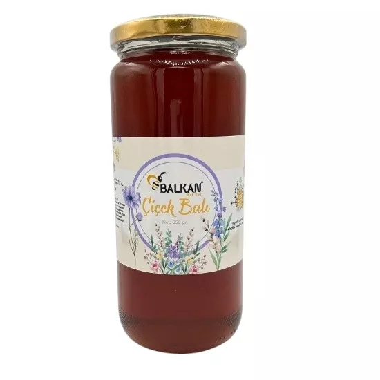 Çiçek Balı (Ham Bal) 650 gr