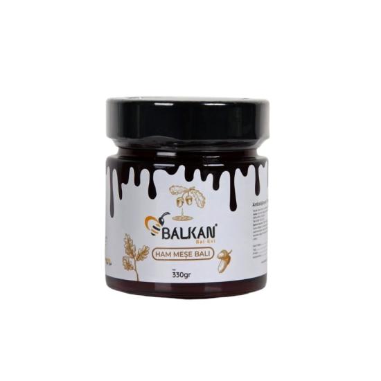 Meşe Balı (Ham Bal) 330 gr | Doğal ve Katkısız Meşe Balı – Balkan Bal Evi