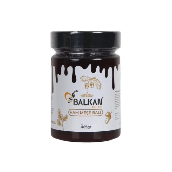Meşe Balı (Ham Bal) 465 gr | Doğal ve Katkısız Meşe Balı – Balkan Bal Evi