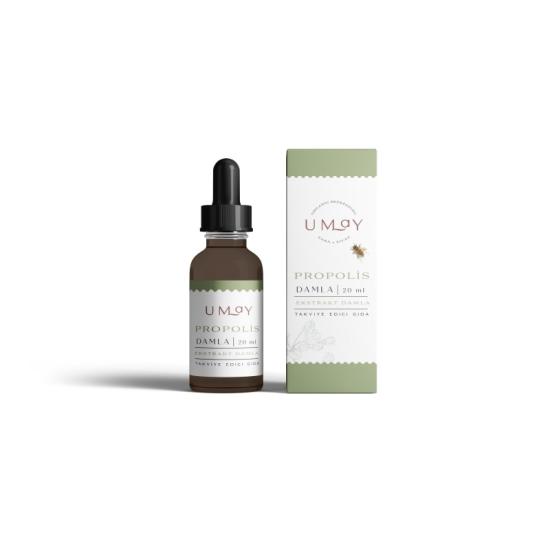 Propolis Damla 20 ml (Ethanol Bazlı)