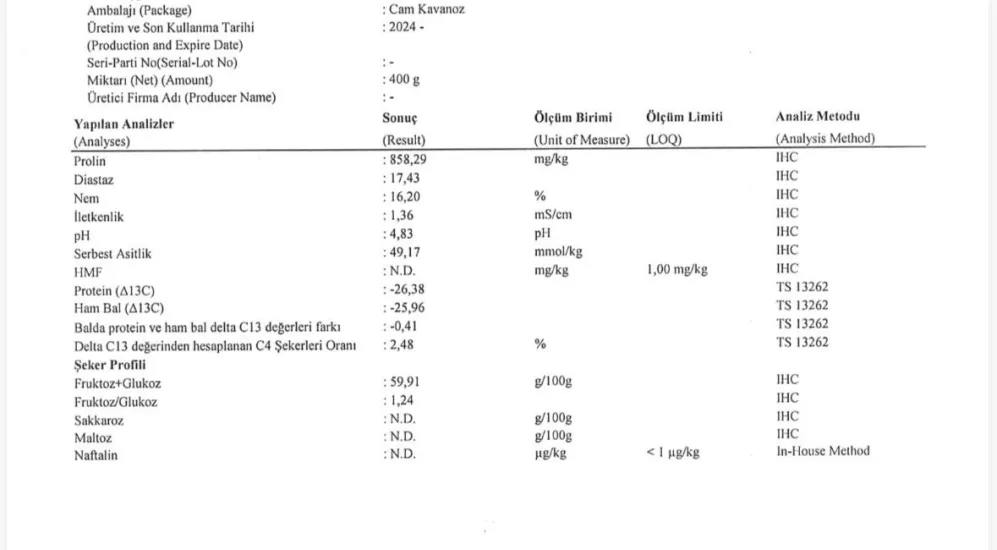 Istranca Kır Çiçeği Balı 850 gr (Ham Bal) | Doğal Çiçek Balı – Balkan Bal Evi